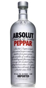 Vodka Absolut Peppar 1000 ml