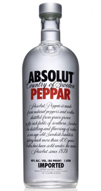 Vodka Absolut Peppar 1000 ml