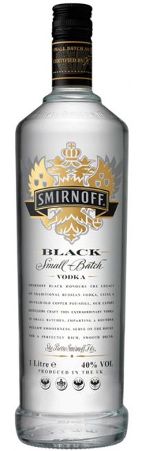 Vodka Smirnoff Black 1000 ml