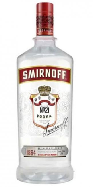 Vodka Smirnoff Natural 1,750 ml