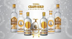 Vodka Tsarskaya Zolotaya - Czar's Gold 700 ml