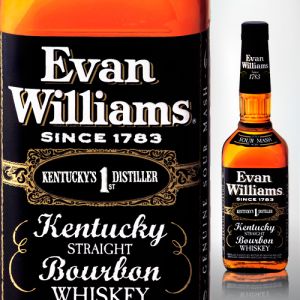 Whisky Bourbon Evan Williams Black 1000 ml
