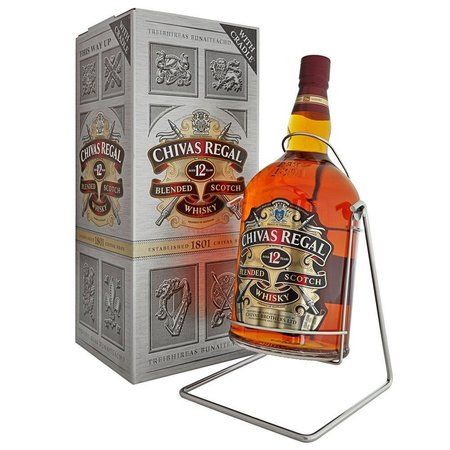Whisky Chivas Regal 12 anos 4,5 Litros na Casa da Bebida