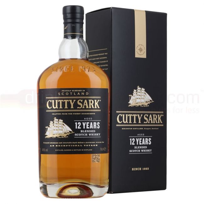 Whisky Cutty Sark 12 anos 1000 ml
