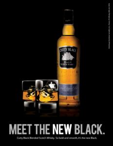 Whisky Cutty Sark Black 1000 ml