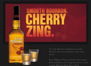 Whisky Evan Williams Cherry 750 ml