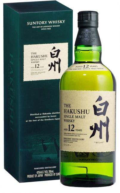 Whisky Hakushu 12 anos - Single Malt 700 ml