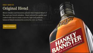 Whisky Hankey Bannister Original 1000 ml