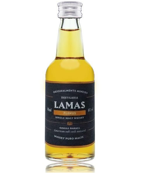 Miniatura Whisky Lamas Plenus 50ml