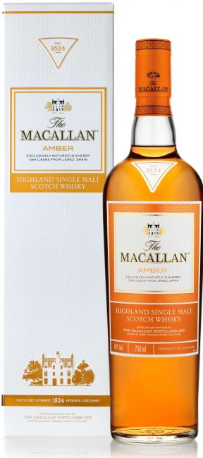 Whisky Macallan Amber 700 ml na Casa da Bebida