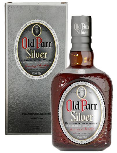 Whisky Old Parr Silver 1000 ml na Casa da Bebida