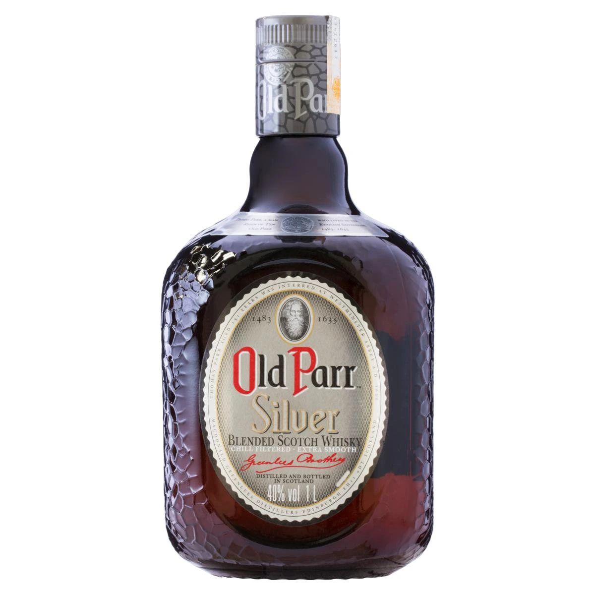 Whisky Old Parr Silver 1000 ml na Casa da Bebida