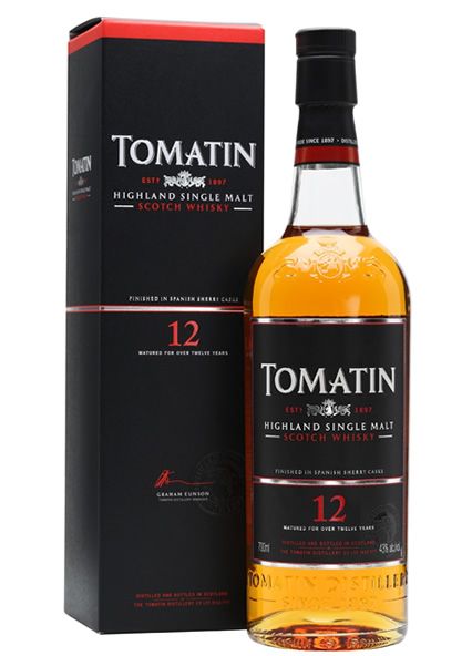 Whisky Tomatin 12 anos 700 ml - Single Malt
